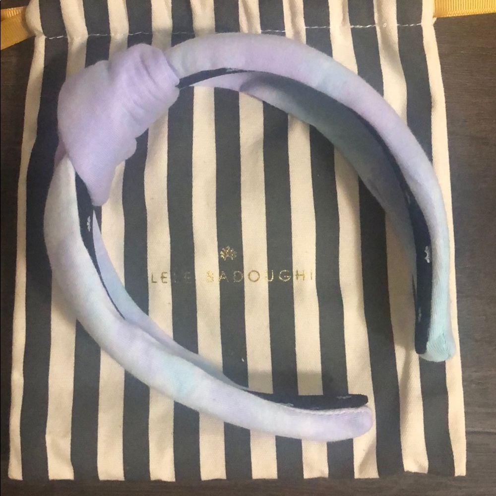 Lele Sadoughi Pastel Tie Dye Headband
